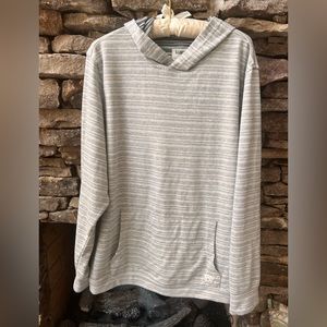 Linksoul Reverse Stripe Hoodie.